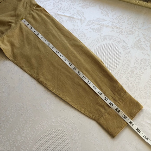 Donna Karan Signature Men’s Size 17.5 34/35 Gold Button-Up Collared Dress Shirt - Picture 8 of 15